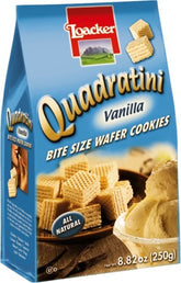 Loacker Vanilla Quadratini, 8.82 oz